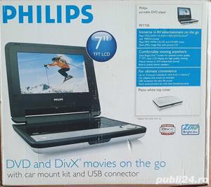 DVD/DivX auto Philips Model PET730 - imagine 1