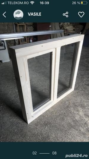Ferestre lemn cu geam termopan - imagine 7