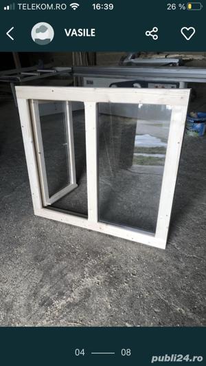 Ferestre lemn cu geam termopan - imagine 5