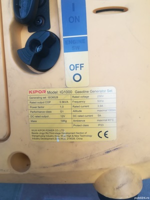 Generator (invertor) curent Kipor. - imagine 4