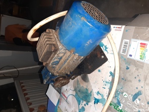 Vând motor italian echipat cu reductor, cu viteză mare de frânare, alimentat la 220v - imagine 7