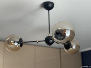 Lustră neagră cu livrare gratuită oriunde in tara - imagine 3