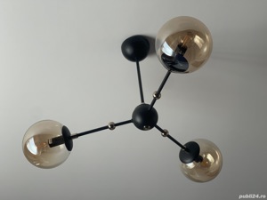 Lustră neagră cu livrare gratuită oriunde in tara - imagine 7