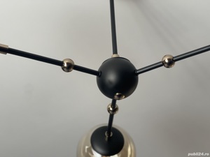 Lustră neagră cu livrare gratuită oriunde in tara - imagine 6