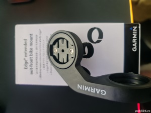 Suport bicicleta Garmin Out-front Bike Mount pentru gps nou gopro far