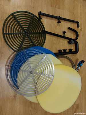 Filtru extern Eheim 2250 - cu 8,5 kg piatra ponce, bureti noi, accesorii complete - imagine 4
