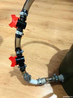 Filtru extern Eheim 2250 - cu 8,5 kg piatra ponce, bureti noi, accesorii complete - imagine 3