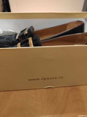 Pantofi dama piele Il Passo, marimea 39, purtate o singura data