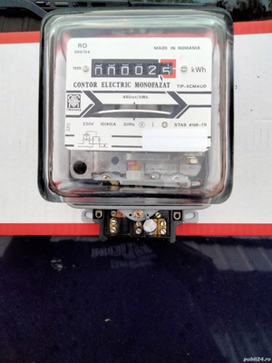 Contor electric monofazat - imagine 3