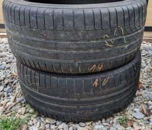 2 anvelope vara 255/40/19 Goodyear