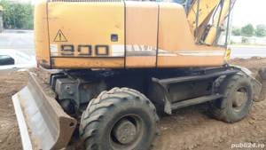 Excavator pe roti Liebherr 900, an 2008, 20 tone, 4x4, carte service numai la reprezentanta - imagine 8