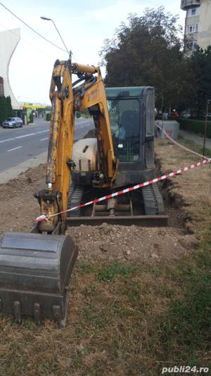  Miniexcavator pe senile Yanmar Ammann, 4,5 tone, an 2008, incalzire cabina, 4 cupe, 30-40-60-taluz - imagine 3