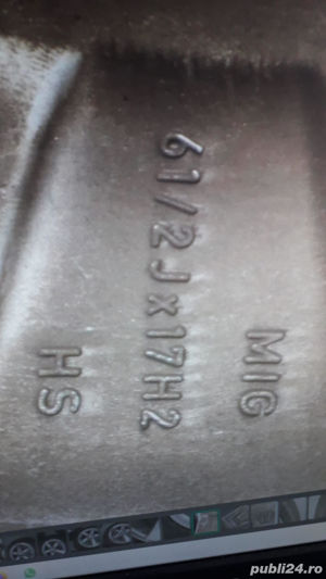 Vand 1 buc Janta Alutec  VW  Tiguan cu sau separat cauciucuri de iarna 215/65/17  , 5x112 ,et 33 - imagine 2