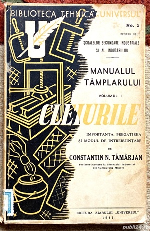 Manualul Tâmplarului, Constantin N. Tămârjan