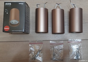 Spot aparent Axis pentru interior H10.35 cm,cupru mat ,GU10,230V,max 35W,Nou!  - imagine 3