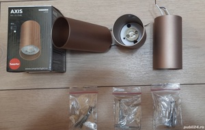 Spot aparent Axis pentru interior H10.35 cm,cupru mat ,GU10,230V,max 35W,Nou!  - imagine 5