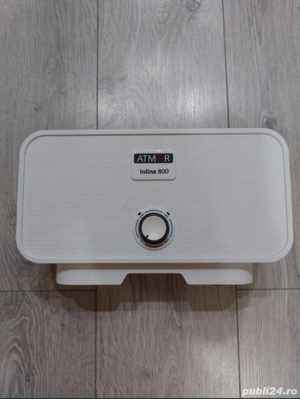 Instant apa calda Atmor 800,electric, dus si chiuveta,alb,5.5 kW - imagine 2