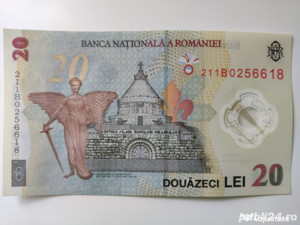 Bancnote 20 ron Ecaterina Teodoroiu serii limitate - imagine 2