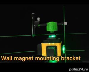 Nivela laser 4D - 360 grade cu telecomanda - imagine 7