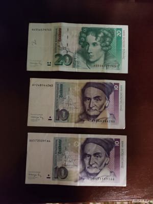 Vind monede vechi romanesti si deutschmark  - imagine 2