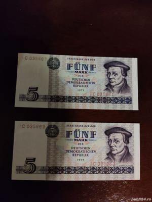 Vind monede vechi romanesti si deutschmark  - imagine 3