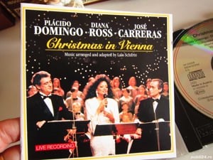 cd Christmas In Vienna -Diana Ross, Placido Domingo, Jose Carreras 1993 - imagine 3