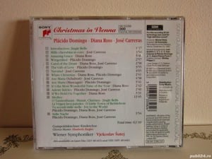 cd Christmas In Vienna -Diana Ross, Placido Domingo, Jose Carreras 1993 - imagine 8