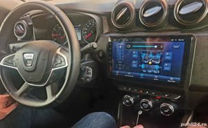 Navigatie Android Dedicata DACIA DUSTER 2 QLED 10" SIM 4G OCTACORE 2+32GB Carplay Wireless - imagine 2