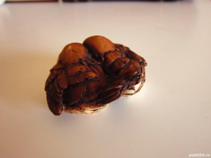 cadou rar miniatura Art Deco Iubire -Pereche Vrabii Italy 1981 semnata - imagine 4