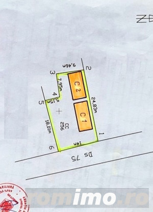 Teren 1872mp in Izvorani, deschidere 14ml, Comision 0% - imagine 14