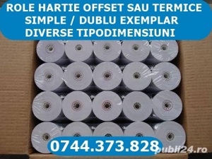 Rola hartie pt. autoclave, sterilizatoare, audiometre, spirometre   gama variata