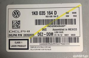 Cod deblocare radio 2012-15 VW Delphi DE2-DDM PN #28352655 1K0035164D Jetta Passat, decodare casetof