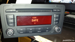 Cod deblocare radio Volkswagen Beetle CD Player 12-14 Jetta Passat 1K0035164, decodare casetofon aut