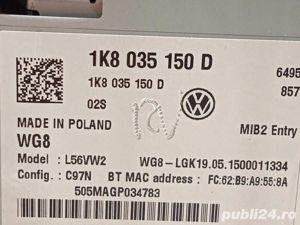 Cod deblocare 1K8035150D System Audio/ Radio CD / 7077280 For VOLKSWAGEN T6 Transporter, decodare au