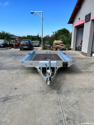 Remorca utilaje Martz Bau 400/3 de 3500kg triplu ax - imagine 5