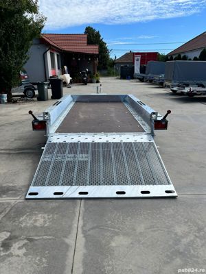 Remorca utilaje Martz Bau 400/3 de 3500kg triplu ax - imagine 4
