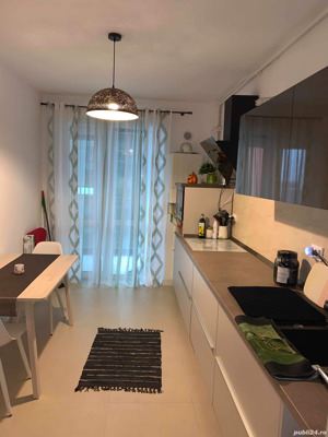 Vand apartament 2 camere Nord mobilat si garaj subteran - imagine 2