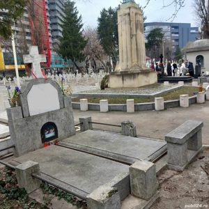 Locuri de veci pe durata nelimitata Cimitirul Bellu Militar-pozitie exceptionala-Cocosul Galic