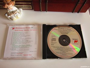 cd Christmas In Vienna -Diana Ross, Placido Domingo, Jose Carreras 1993 - imagine 2