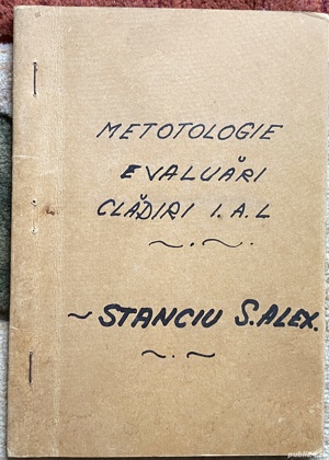 Metodologie. Evaluari cladiri