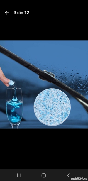 Pastile efervescente pentru curățarea parbrizului - imagine 4