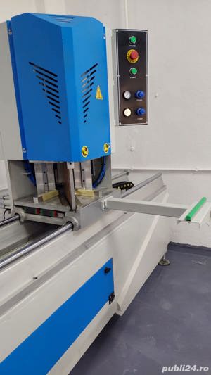 Utilaj automat de lipit profil PVC la 2 capete condon de sudura 0,2mm Intelli Mach                   - imagine 5