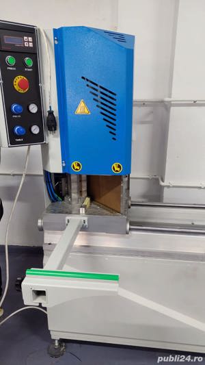 Utilaj automat de lipit profil PVC la 2 capete condon de sudura 0,2mm Intelli Mach                   - imagine 4