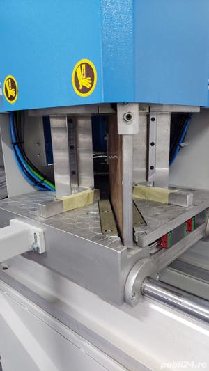 Utilaj automat de lipit profil PVC la 2 capete condon de sudura 0,2mm Intelli Mach                   - imagine 3