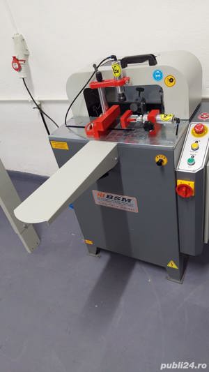 Utilaj automat de frezat montant PVC  --BSM - imagine 2