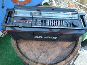 RadioCasetofon Hitachi 3D Woofer super Sound