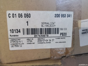 Semnalizator NOU stanga,+sticla oglinda dreapta Wolsvagen L T 35-1996-2006+proiectoare universale - imagine 2