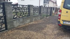 Porti si garduri metalice  tip jaluzea - probabil cele mai frumoase garduri ! - imagine 10