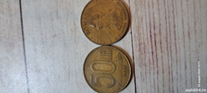 Moneda de 50 lei din 1992, avand chipul lui Cuza pe spate