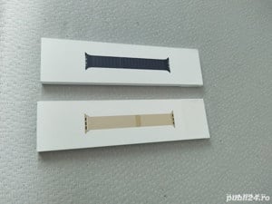 Bratara pentru APPLE Watch 41mm Midnight Leather Link,(Super Ofertă).